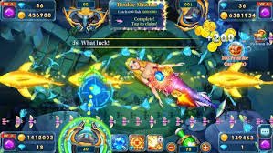Tema laut neon untuk Slot Ocean Phoenix